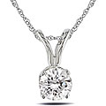 14-kt. Gold 1/3-ct (H-I-/ I1-I2) Diamond Solitaire Pendant