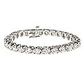 14k Gold 10ct Diamond Tennis Bracelet (H-I, I1-2)