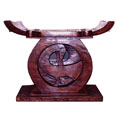Hand-carved Ashanti Stool (Ghana)