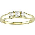 14k Gold 1/4ct TDW Round Diamond Ring (J-K/ I2-I3)