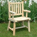Rustic Adirondack Cedar Dining Chair