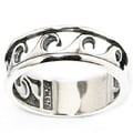 Sterling Silver Open Wave Ring