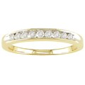 Miadora 14k Gold 1/4ct TDW Round Diamond Anniversary Ring (I-J, I2)