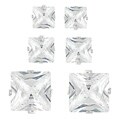 Tressa Sterling Silver CZ Princess Earring Set (3 pair)