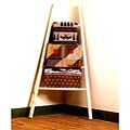 Rustic Log Pole Adirondack Cedar Quilt Ladder