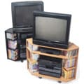Corner Stand with Media Storage