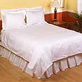Square Swiss Dot 350 Thread Count Cotton Duvet Set