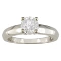 Miadora 14k Gold 1ct TDW Round Diamond Solitaire Ring (G-H, I1-I2)