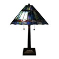 Tiffany-style Gothique Table Lamp