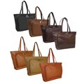 Amerileather Cosmopolitan Leather Tote Bag