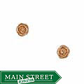 14-kt. Black Hills Gold Rose Earrings