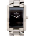 Movado Eliro Men's Black Dial Steel Watch