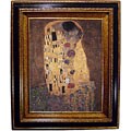 Klimt The Kiss Framed Canvas