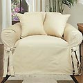 Cotton Duck Chair Slipcover