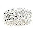Sterling Silver Italian Mesh Ring