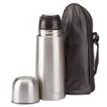Stainless Steel 1-liter Flask with Case