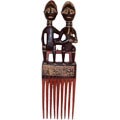 Hand-carved Friendship/ Wedding Comb (Ghana)
