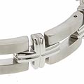 Men'sTitanium Dual-finish Bracelet