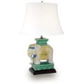 Ceramic Elephant Lamp (China)