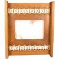 Teak Wood and Rattan Picture Frame (4 in. x 6 in.)