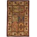 Handmade Classic Bakhtieri Multicolored Wool Rug (3'x5')
