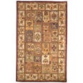 Handmade Classic Bakhtieri Multicolored Wool Rug (5' x 8')