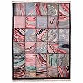 Hand-knotted Classic Multi-panel Wool Rug (7'9 x 9'9)