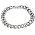 Stainless Steel 11 mm Curb Chain Bracelet