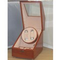 Cherry Double Watch Winder Box for 5 Watches