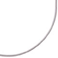 14k White Gold 18-inch Snake Chain (1 mm)