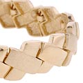 18-kt. Gold over Silver X-link Bracelet