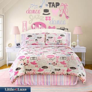 Dance Princess 4-piece Full-size Comforter Set