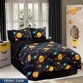 Galaxy Glow In The Dark 3-piece Twin-size Comforter Set
