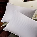Tommy Bahama Damask Stripe 650 Fill Power French Down Pillow