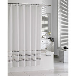 Tribeka Cotton Stone Shower Curtain