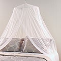 White Mosquito Net Canopy