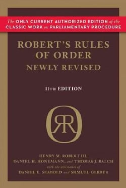 Robert's Rules of Order (Paperback)