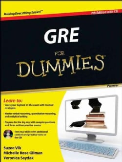 GRE for Dummies: Premier Edition