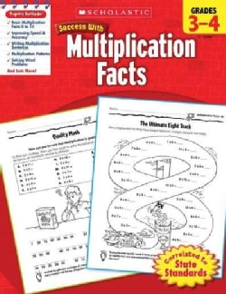 Scholastic Success With Multiplication Facts, Grades 3-4 (Paperback)
