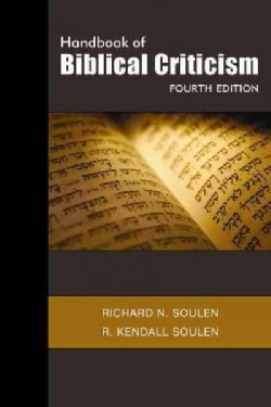 Handbook of Biblical Criticism (Paperback)