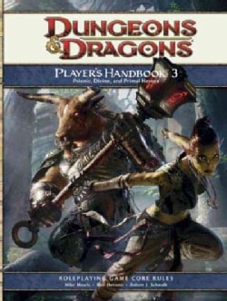 Dungeons & Dragons Player's Handbook 3: Psionic, Divine, and Primal Heroes: Roleplaying Game Core Rules (Hardcover)