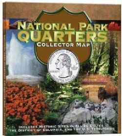 National Park Quarters: Collector Map (Hardcover)