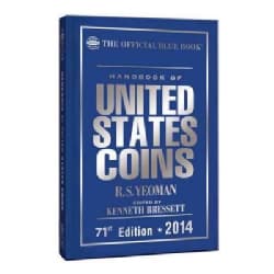 The Official Blue Book Handbook of United States Coins 2014 (Hardcover)
