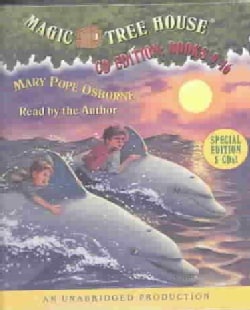 Magic Tree House Books 9-16: Dolphins at Daybreak/Ghost Town at Sundown/Lions at Lunchtime/Polar Bears Past Bedtim... (CD-Audio)