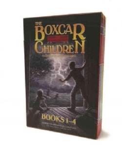 The Boxcar Children Mysteries: The Boxcar Children, Surprise Island, the Yellow House Mystery, & Mystery Ranch (Paperback)