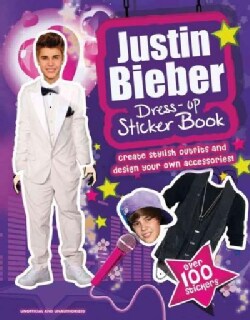 Justin Bieber Dress-Up Sticker Book (Paperback)