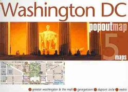 Compass Maps Popoutmap Washington, Dc: 5 Maps (Sheet map, folded)