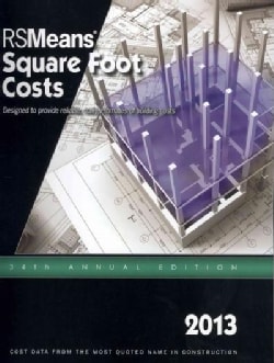 RS Means Square Foot Costs 2013 (Paperback)