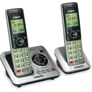 VTech CS6629-2 DECT 6.0 Expandable Cordless Phone with Answering Syst