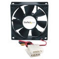 StarTech.com 80x25mm Ever Lubricate Bearing PC Computer Case Fan w/ L